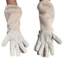 Load image into Gallery viewer, Clothes N Leather Gear Beekeeping Gloves Adult Ventilated Cowhide Leather in White