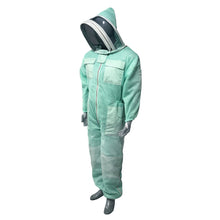 Load image into Gallery viewer, Beekeeping Ventilated Suit Three Layer Mesh Ultra Fencing Veil in AQUA