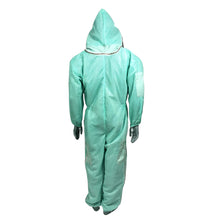 Load image into Gallery viewer, Beekeeping Ventilated Suit Three Layer Mesh Ultra Fencing Veil in AQUA