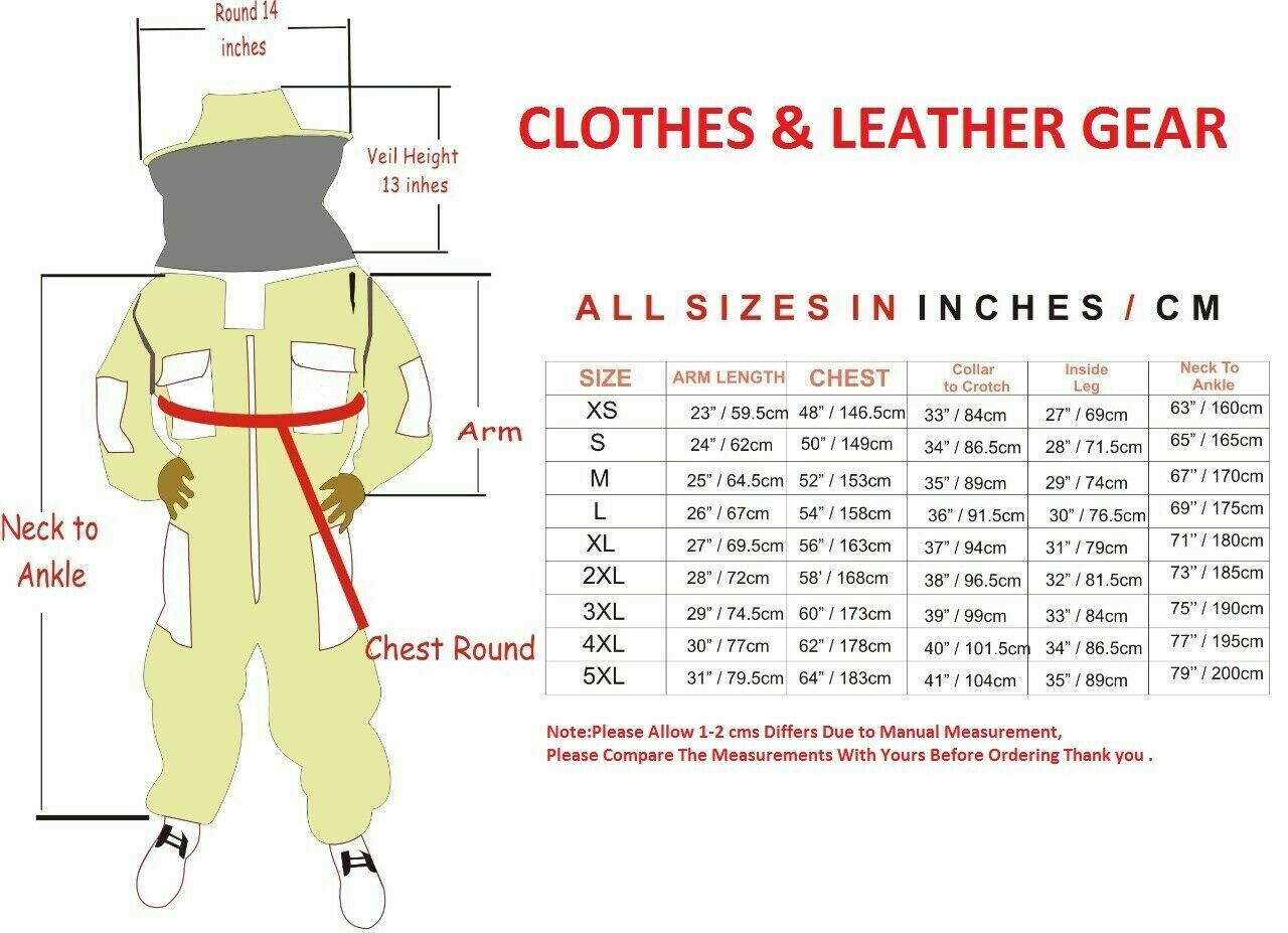 Beekeeping Three Layer Mesh Ultra Ventilated Round Veil Suit in White Colour (Free Gloves)