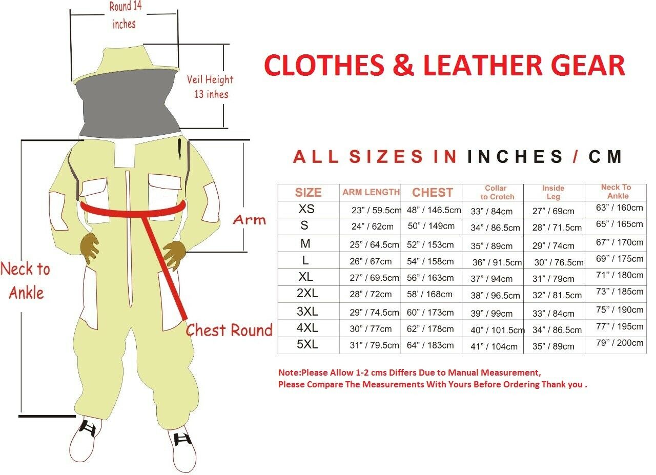 Beekeeping Ventilated Suit Three Layer Mesh Ultra Round Veil in Khaki Colour (1 X Free Gloves)