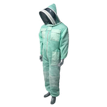 Load image into Gallery viewer, Beekeeping Ventilated Suit Three Layer Mesh Ultra Fencing Veil in AQUA
