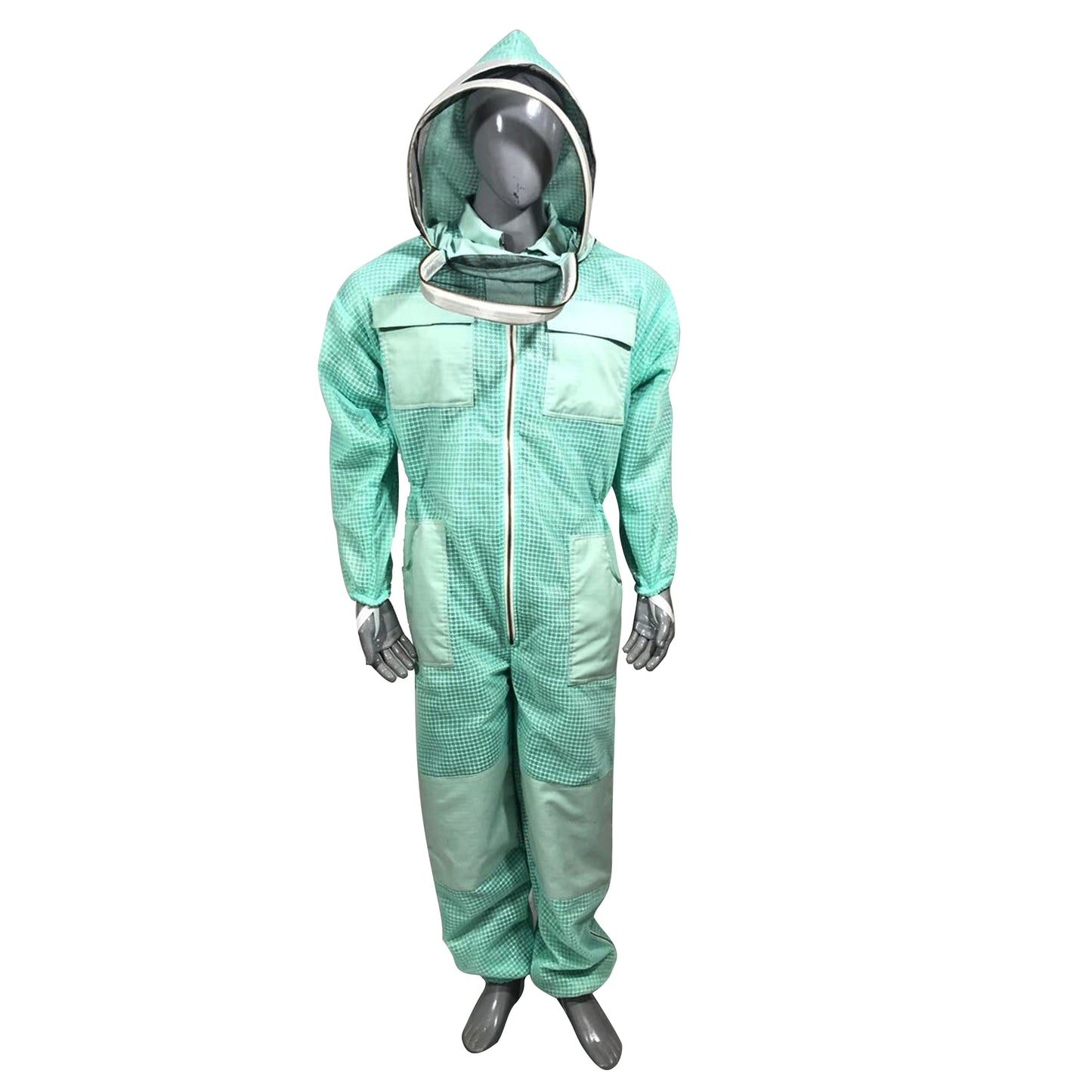 Beekeeping Ventilated Suit Three Layer Mesh Ultra Fencing Veil in AQUA